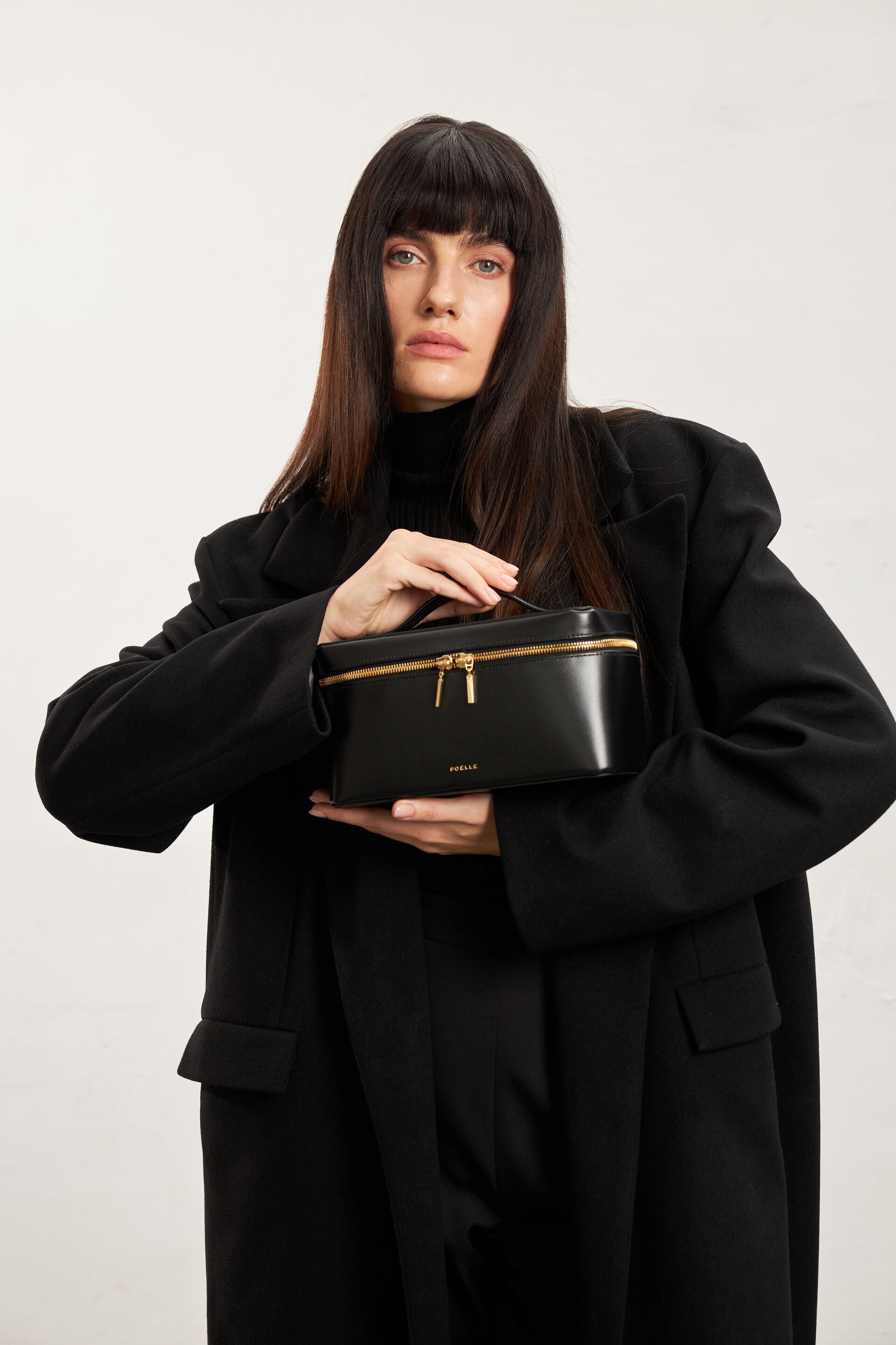 Mittlere Lilibet-Tasche in Schwarz